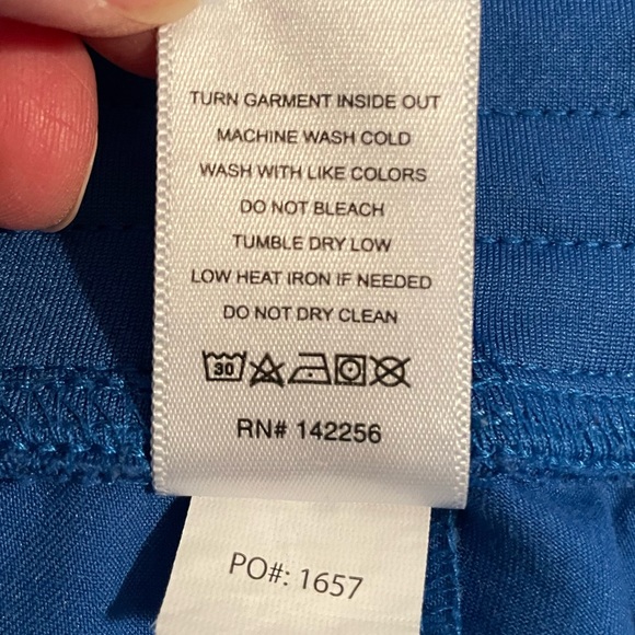 FIGS Livingstone Basic Scrubs, Royal Blue, Small, Petite - Picture 11 of 14